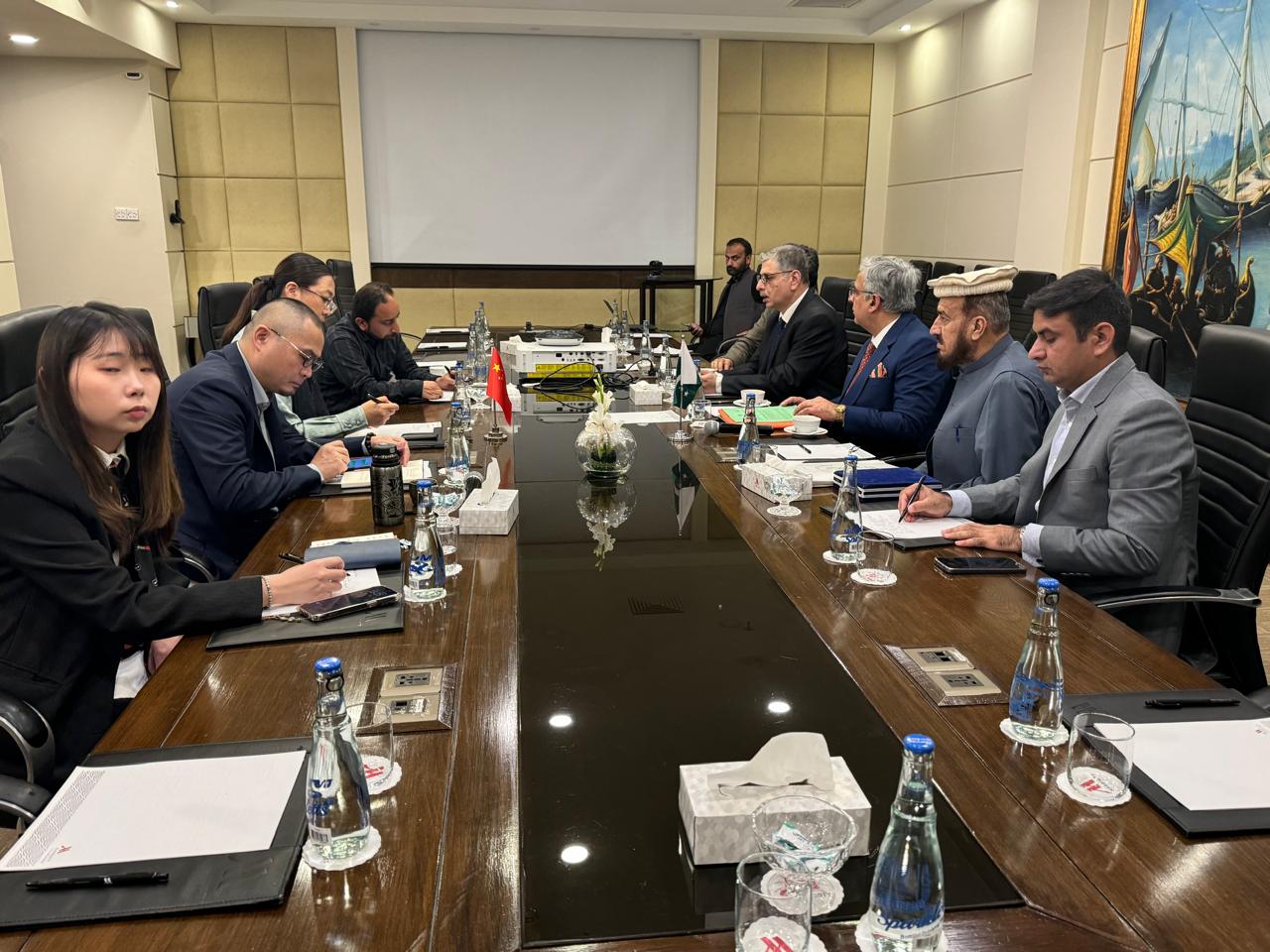 Meeting with Chinese Multinational Company for GGIP Upgradation – January 2025